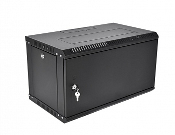 ЦМО ШРН-6.350.1-9005 Шкаф телекоммуникационный настенный сварной 6U