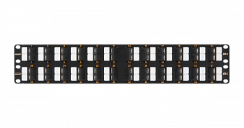 NIKOMAX NMC-RP48UE2-AN-2U-BK Коммутационная панель 19" NIKOMAX NMC-RP48UE2-AN-2U-BK Коммутационная панель 19"