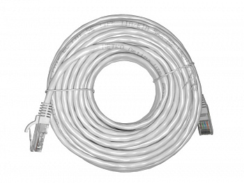 Netko Патч-корд UTP4 cat 5e, 15,0м, ВС, LSZH, серый, литой коннектор Optima Netko Патч-корд UTP4 cat 5e, 15,0м, ВС, LSZH, серый, литой коннектор Optima