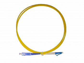 Netko Патч-корд оптический переходной LC-SC/UPC SM Simplex 3.0мм 9/125, 1.5м, LSZH Netko Патч-корд оптический переходной LC-SC/UPC SM Simplex 3.0мм 9/125, 1.5м, LSZH