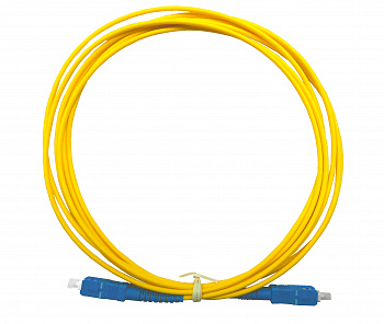 Netko Патч-корд оптический соединительный SC-SC/UPC SM Simplex 3.0мм 9/125 Netko Патч-корд оптический соединительный SC-SC/UPC SM Simplex 3.0мм 9/125