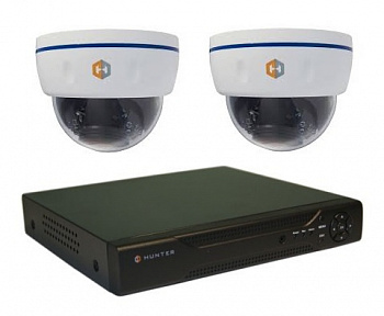 Hunter IP KIT-2/57 Комплект видеонаблюдения на 2 камеры 1Mp Hunter IP KIT-2/57 Комплект видеонаблюдения на 2 камеры 1Mp