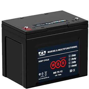 WBR MB75-12 Аккумулятор WBR MB75-12 Аккумулятор