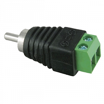 Eletec RCA с клеммной колодкой Штекер