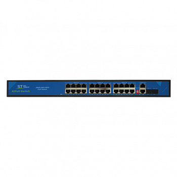 Space Technology ST-S242POE (24G/2G/2S/300W/AB) PRO, (версия 3) Коммутатор Space Technology ST-S242POE (24G/2G/2S/300W/AB) PRO, (версия 3) Коммутатор