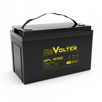 REVOLTER GPL 12100 Аккумуляторная батарея REVOLTER GPL 12100 Аккумуляторная батарея