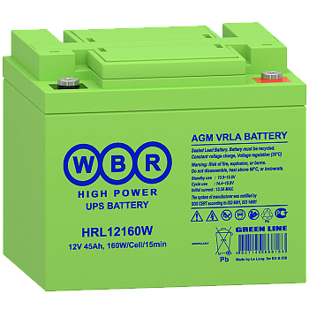 WBR HRL12160W Аккумулятор WBR HRL12160W Аккумулятор