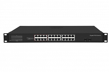 GIGALINK GL-SW-G005-24P Неуправляемый коммутатор PoE GIGALINK GL-SW-G005-24P Неуправляемый коммутатор PoE