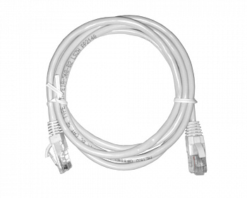 Netko Патч-корд UTP4 cat 5e, 1,5м, ВС, LSZH, белый, литой коннектор Optima Netko Патч-корд UTP4 cat 5e, 1,5м, ВС, LSZH, белый, литой коннектор Optima