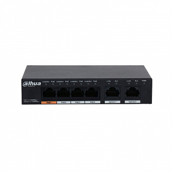 Dahua DH-PFS3006-4GT-60 Коммутатор Dahua DH-PFS3006-4GT-60 Коммутатор