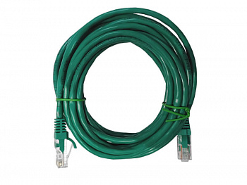 Netko Патч-корд UTP4 cat 5e, 5,0м, ВС, LSZH, зеленый, литой коннектор Optima Netko Патч-корд UTP4 cat 5e, 5,0м, ВС, LSZH, зеленый, литой коннектор Optima