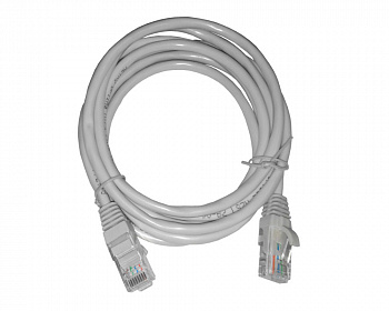 Netko Патч-корд UTP4 cat 5e, 2,0м, BC, LSZH, серый, литой коннектор Optima Netko Патч-корд UTP4 cat 5e, 2,0м, BC, LSZH, серый, литой коннектор Optima