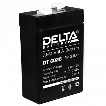 Delta DT 6028 Аккумулятор Delta DT 6028 Аккумулятор