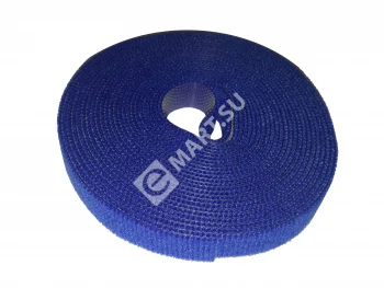 Netko Лента-липучка многоразовая 14,5мм*5м, синяя