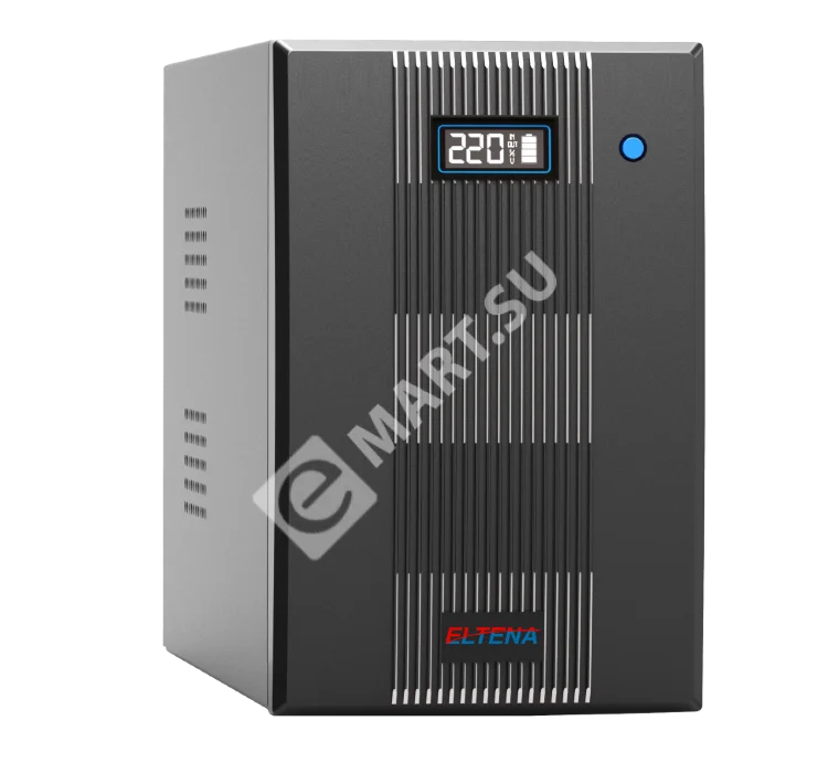 ELTENA Smart Station LX1500 (ЖК-дисплей, 900Вт, 2x9Ач,3 евророзетки,USB)
