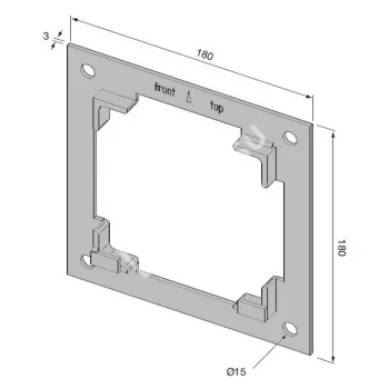 NICE 537.10001 Крепление настенное