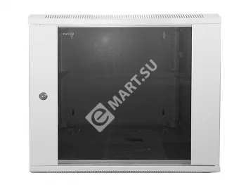 Netko Шкаф настенный 6U серия SOLO (540х450х315), передняя дверь стекло, собранный, серый "A" 