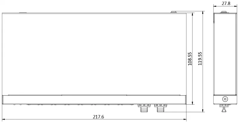 HikVision DS-KAD606 PoE-коммутатор 