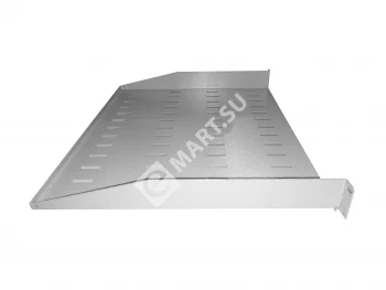 Netko Полка консольная 1U, глубина 370, без крепежа, серая