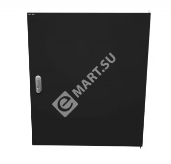 Netko Дверь металлическая с ручкой для шкафа WMA, DUO 6*15, черная