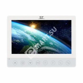 Space Technology ST-M102/7 (S) белый Видеодомофон