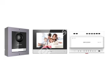 HikVision DS-KIS702-P (B) Комплект видеодомофона 