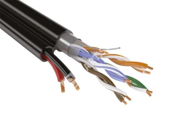 Кабель комб. UTP 5E 4x2x0.5 + 2x0.75 outdoor эконом, 200 м 05-016