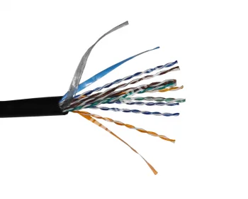 Netko Кабель UTP10 cat.5e, 305м, 24 AWG, наружный, черный