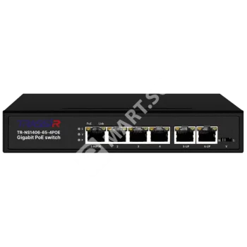 TRASSIR TR-NS1406-65-4POE Коммутатор