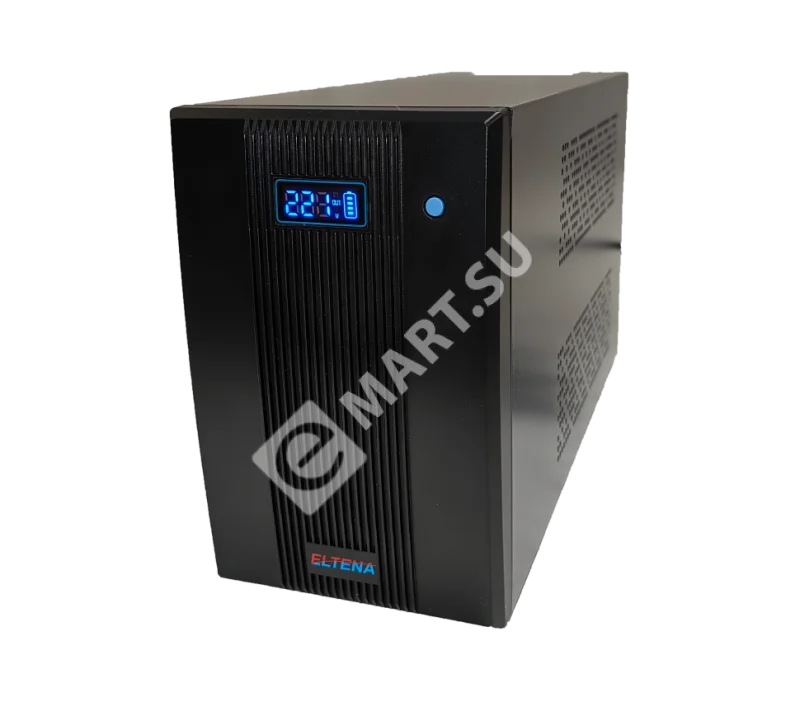 ELTENA Smart Station LX1500 (ЖК-дисплей, 900Вт, 2x9Ач,3 евророзетки,USB)