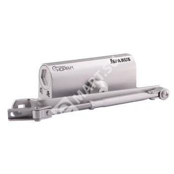 Нора-М 430 F ISPARUS Дверной доводчик  (серебро)