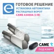 Установка автоматики распашных ворот CAME ATI3000A (3 м)