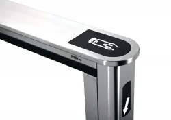 PERCo-SDС-01S Крышка из нержавеющей стали с пластиковой вставкой